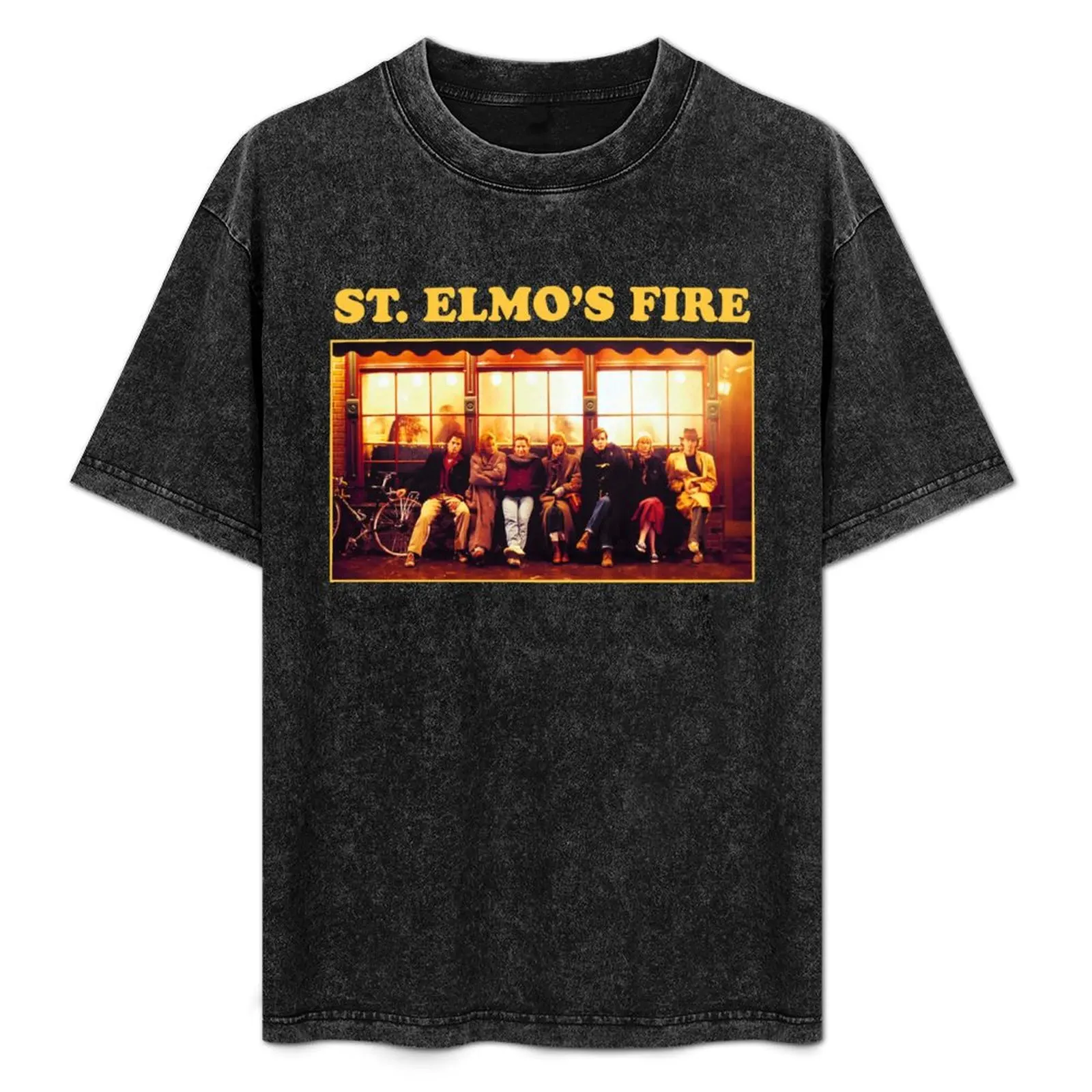 

st. elmo's fire T-Shirt Independence Day Short Sleeve T-Shirt