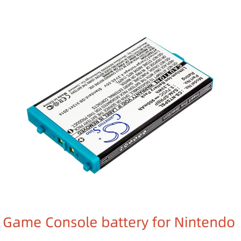 Li-ion Game Console battery for Nintendo,3.7V,900mAh,Advance SP,GBA SP,AGS-001,SAM-SPRBP,AGS-003