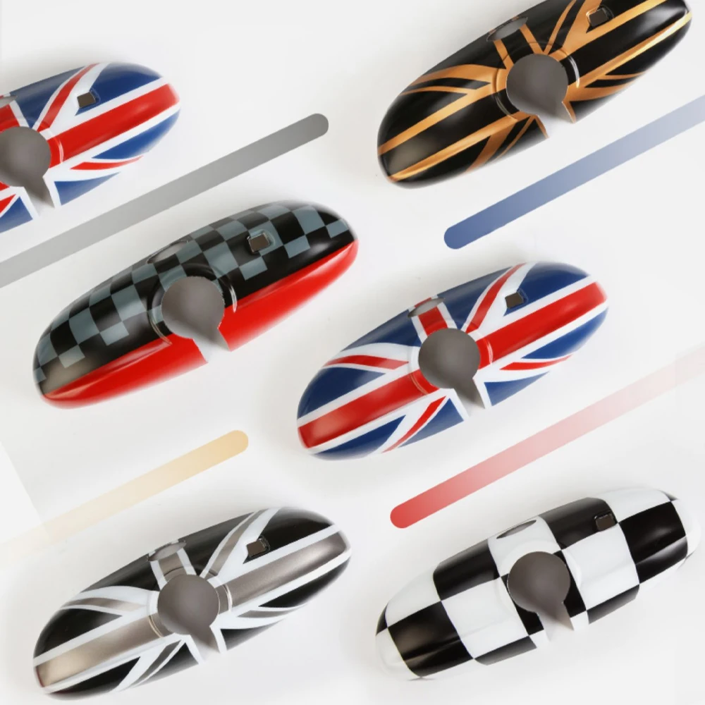 Union Jack Car Interior Sticker for Mini Cooper S JCW F55 F56 Center Console Instrument Panel Decoration Accessories Stickers