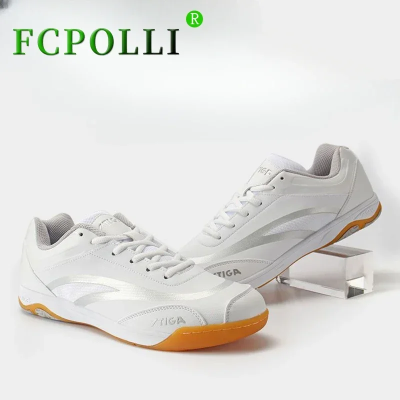 Professional Table Tennis Shoes For Men Women Hard-Wearing Sneakers Unisex Top Quality Badminton Shoes Women White Sports Shoe