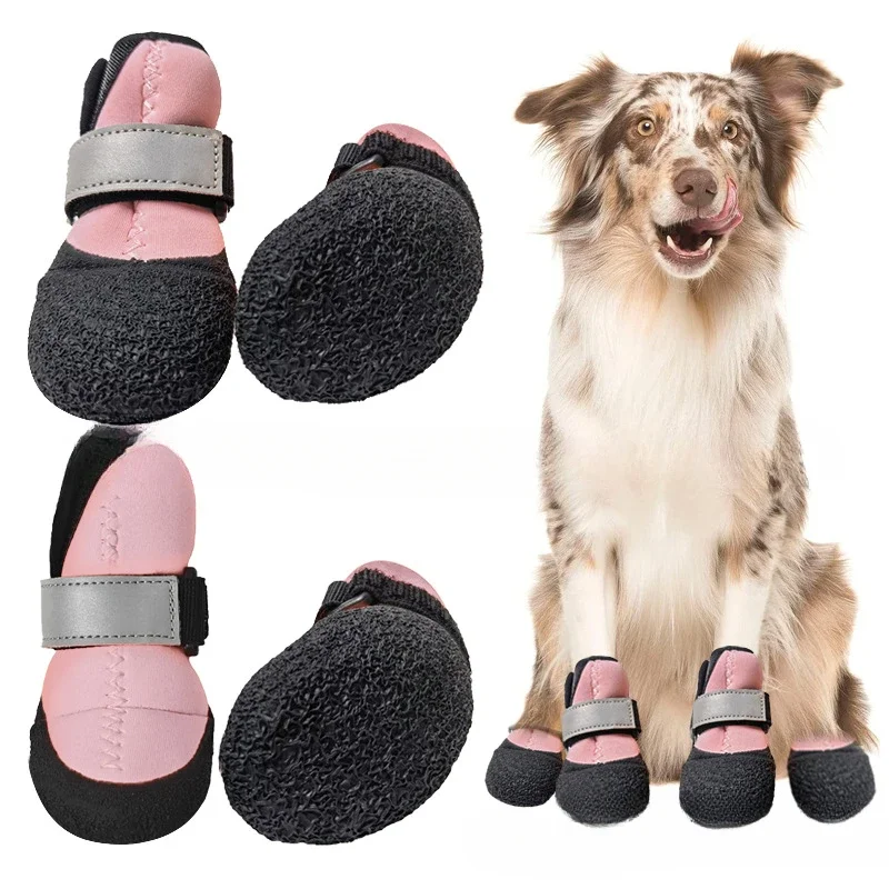 24-year-old Big Dog Shoes Anti-fouling and Anti-dropping Special Pet Shoes and Socks for Border Grazing