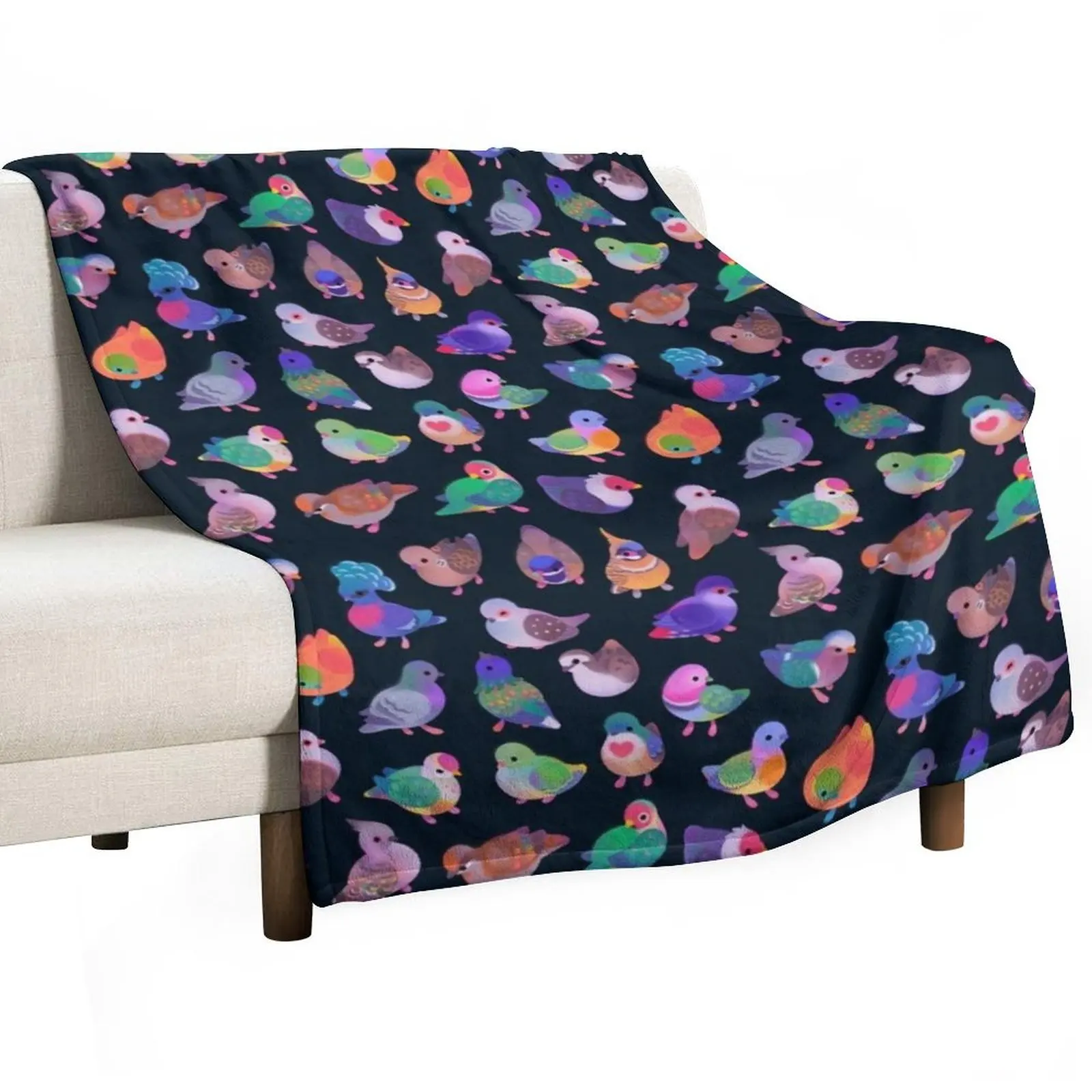 

Wild pigeon Throw Blanket warm winter For Baby Luxury Designer Luxury Brand Blankets