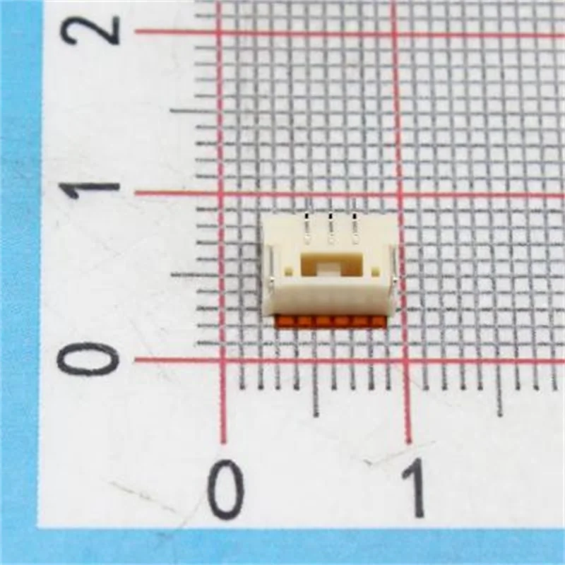 10Pcs/Lot   BM03B-GHS-TBT  JST connector 3pin 1.25mm 1 Header, Locking Ramp 1A tin cream white, natural color patch installation