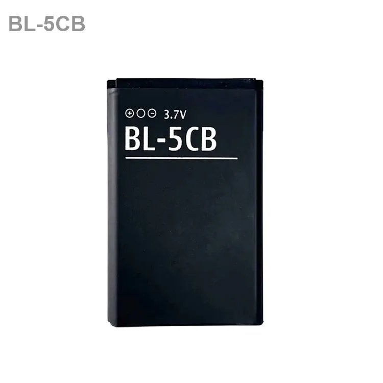 BL-5CB Lithium Batteries 3.7V 1100mAh BL 5CB Rechargeable Cell for Nokia 105 106 107 1050 3100 5130 BL5CB Mobile Phone Battery