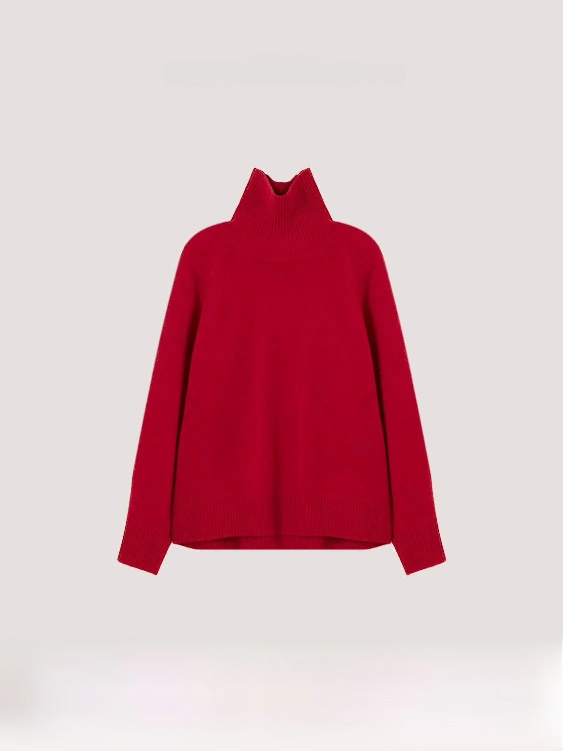 

Шерстяной свитер Ne Camere для женщин, осенне-зимний, с высоким воротом, вязаный топ с вставками на плечах, модная женская одежда