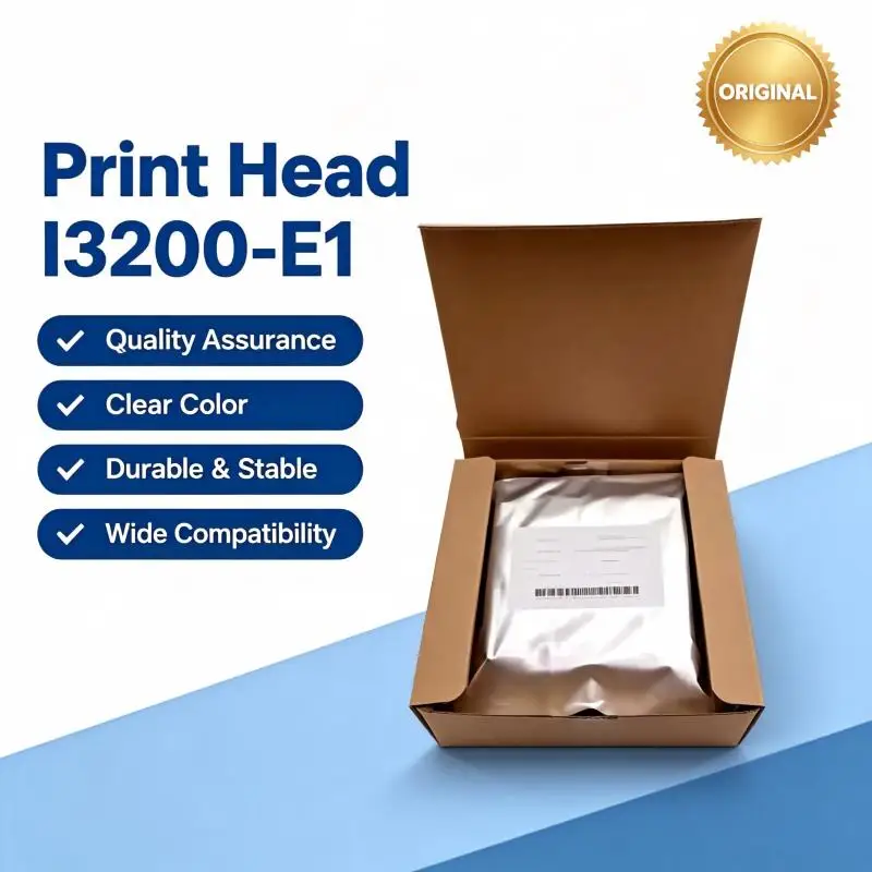 Печатающая головка I3200-E1, оригинальная, новая, экосольвентная, для широкоформатного струйного принтера Epson I3200 E1.