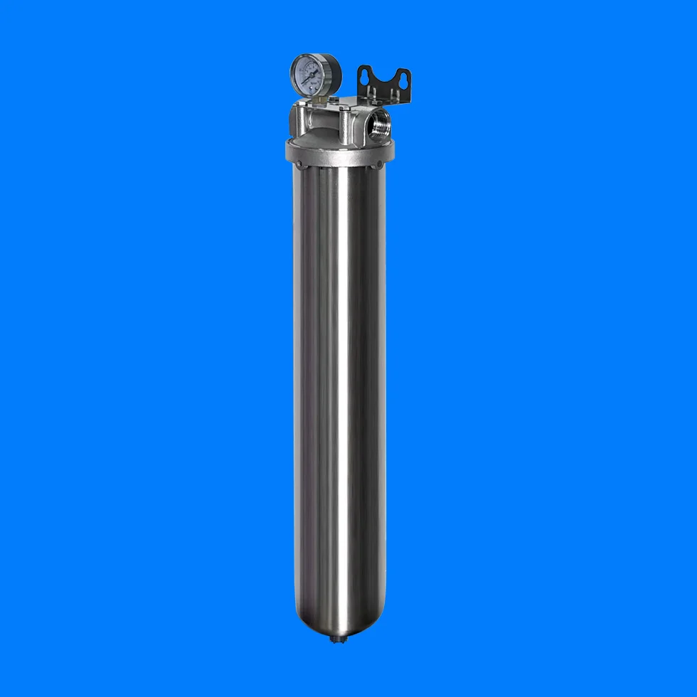 

SQZ89-20IN Manual Powered Large Flow 304/316 Stainless Steel Front Water Filter For Outdoor And Use