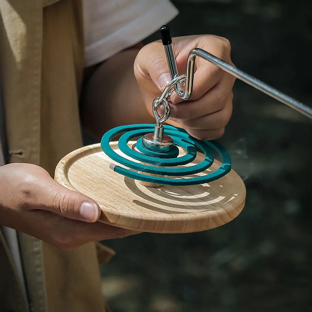 

Tray Holder with Removable - Incense Home Desktop for Stylish Rack Wooden Creative Simple Style