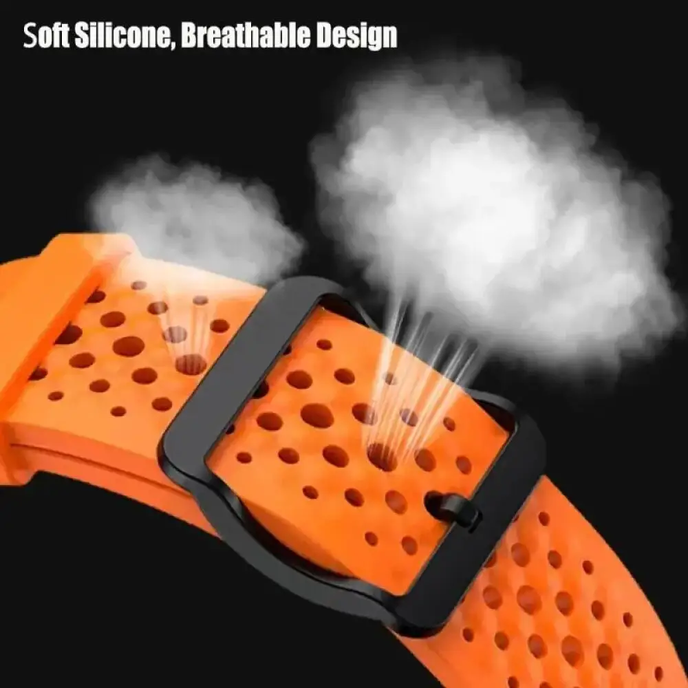 Sport Breathable Bracelet For Samsung Galaxy Watch 8/8Classic 40/44/46mm Strap For Galaxy Watch Ultra 47mm Silicone Watch Strap