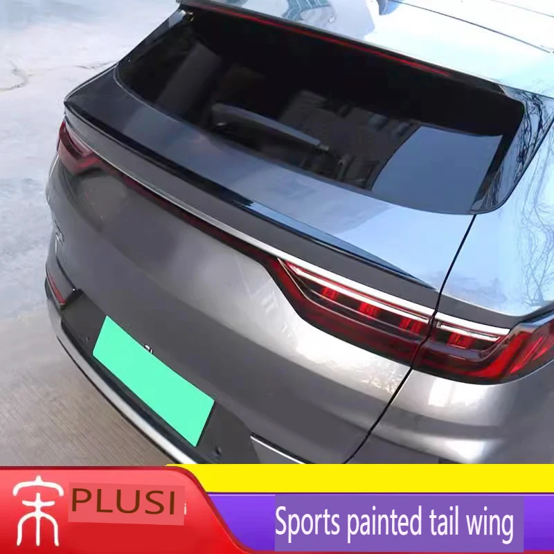 New Spoiler For BYD Song Plus Seal U 2021-2022 2023 Top Center Wing Trunk Spoiler Top Wing Trunk Decoration Fixed Wind Wing