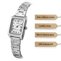 Casio Watch for Women Top Brand Luxury Set 30m Waterproof Quartz Ladies Watch Tonneau Shape Stainless Steel Reloj Mujer LTP-V007 2