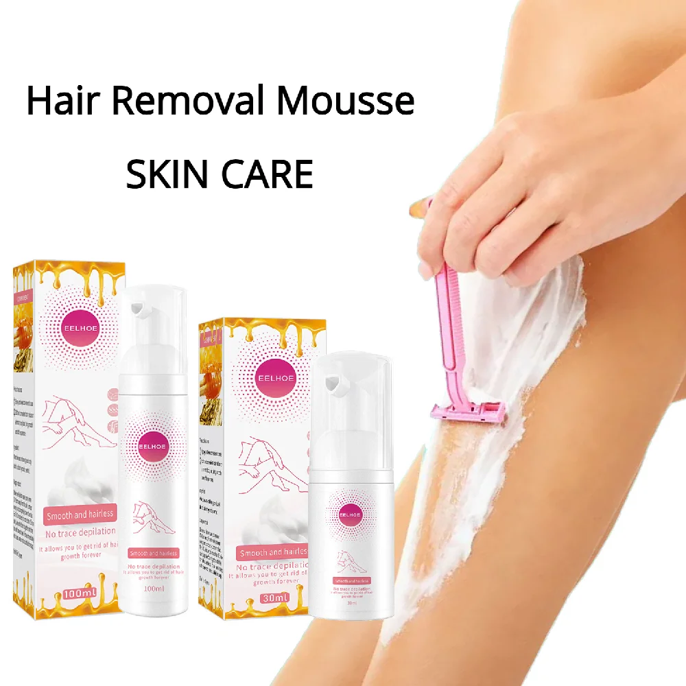 

30ml Honey Mousse Hair Removal Foam Painless Hair Remove Armpit Leg Arm Inhibitor Gentle Effective Depilatory Repair Skin Care