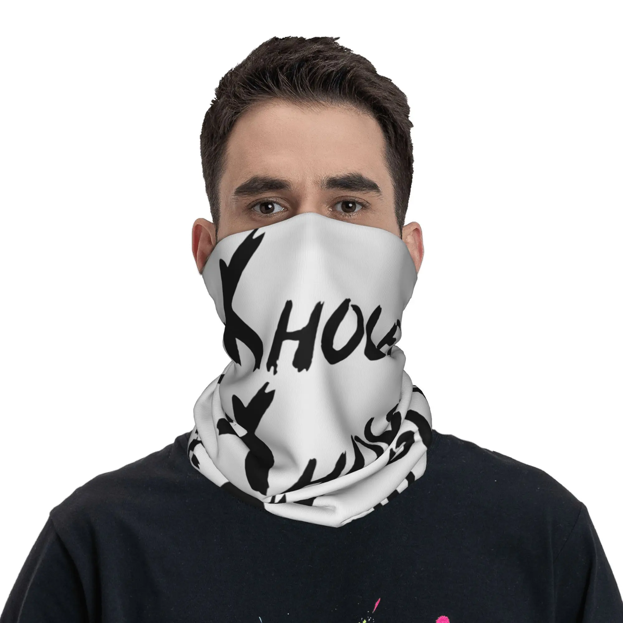 

K-Hole Ketamine Effect Keta Drug Bandana Neck Cover Printed Wrap Scarf Multifunction Balaclava Cycling Unisex Adult Winter
