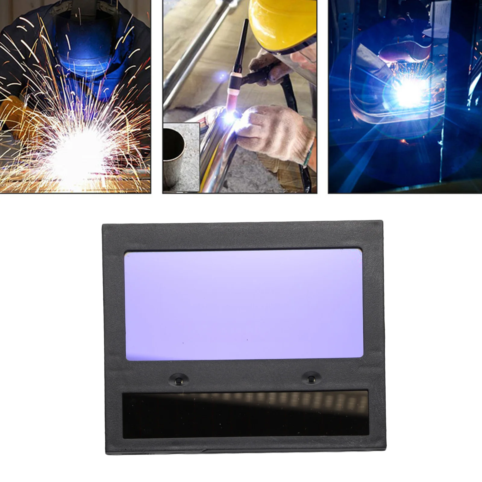 1pcs Solar Auto Darkening Shading Welding Filter Lens Welder Protective Gear Cover 110 Mm*90 Mm Welding Helmet Parts