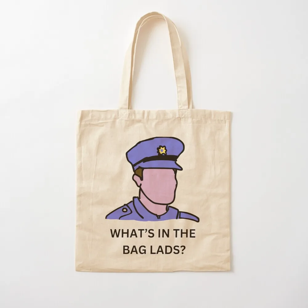 

What's in the Bag Lads Tote Bag the men Women's eco pack Canvas