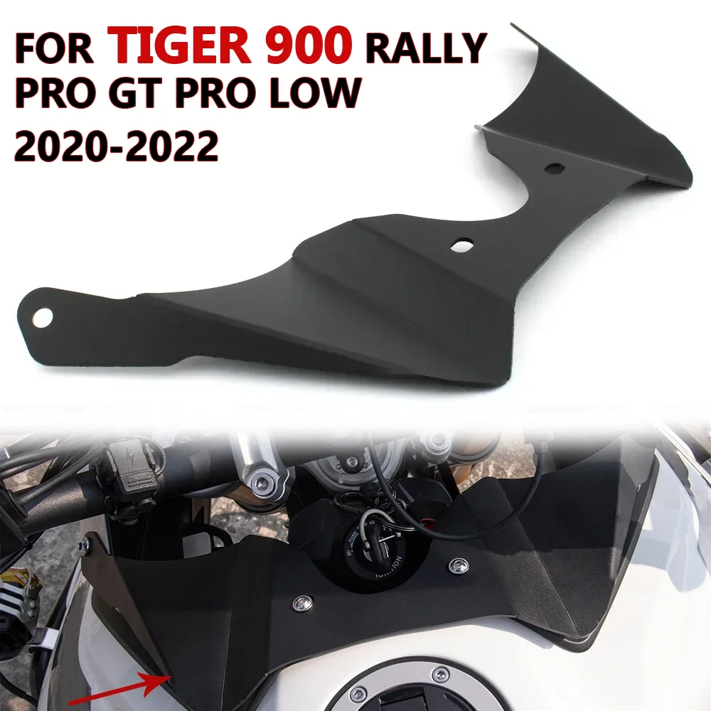 For TIGER900 Tiger 900 GT Rally Pro TIGER 900 GT LOW 2020 2021 2022 Forkshield Updraft Wind Deflector Airflow Parts