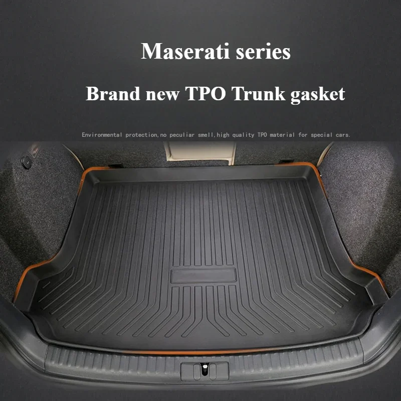 Suitable Fit For Maserati Ghibli Gberi Levante President Automotive environmental waterproof No odor tailbox mat TPO special