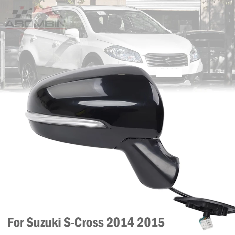 

Auto Door Wing Side Rearview Mirror Assembly Exterior Mirrors For Suzuki S-Cross /SX4 S-Cross 2014 2015