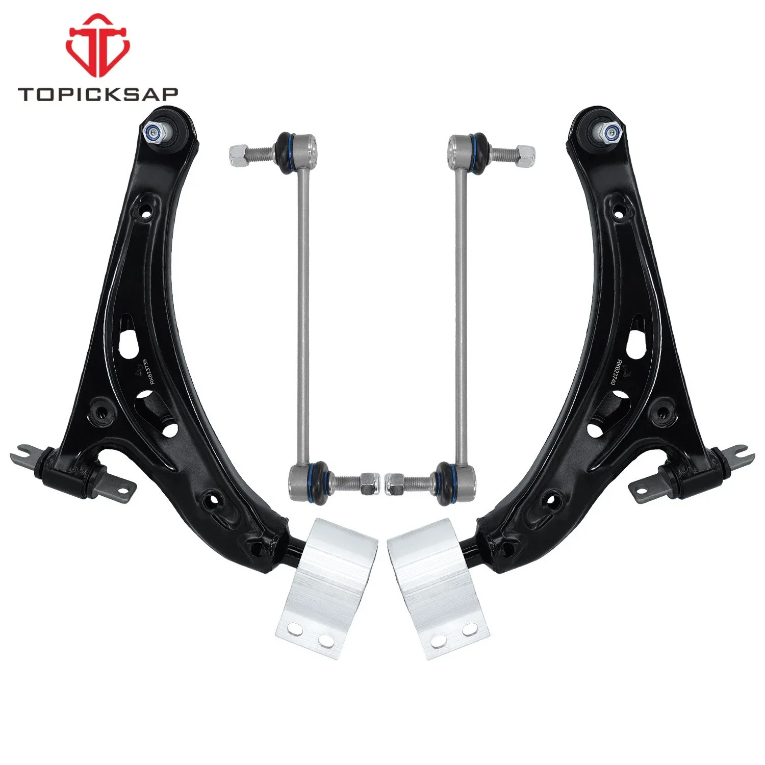 

Комплект из 4 рычагов передней подвески и стоек стабилизатора TOPICKSAP для GMC Acadia и Cadillac XT5 2017-2023 годов