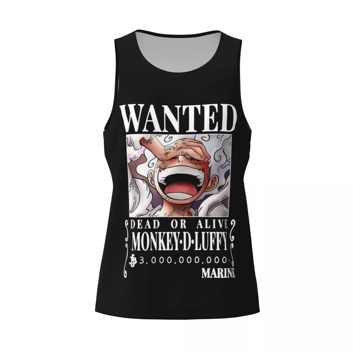 Graphic Luffy Wanted Bounty Ni - Running Gear Tank review and price