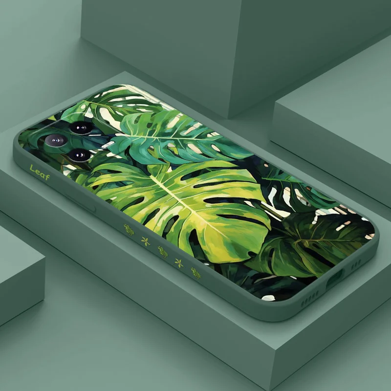 

Wall Climbing Grass Phone Case For Xiaomi Mi 15 14 14T 13 13T 12 12X 12T 12S 11 11T 10 10T 9 9T Pro Lite Liquid Silicone Cover