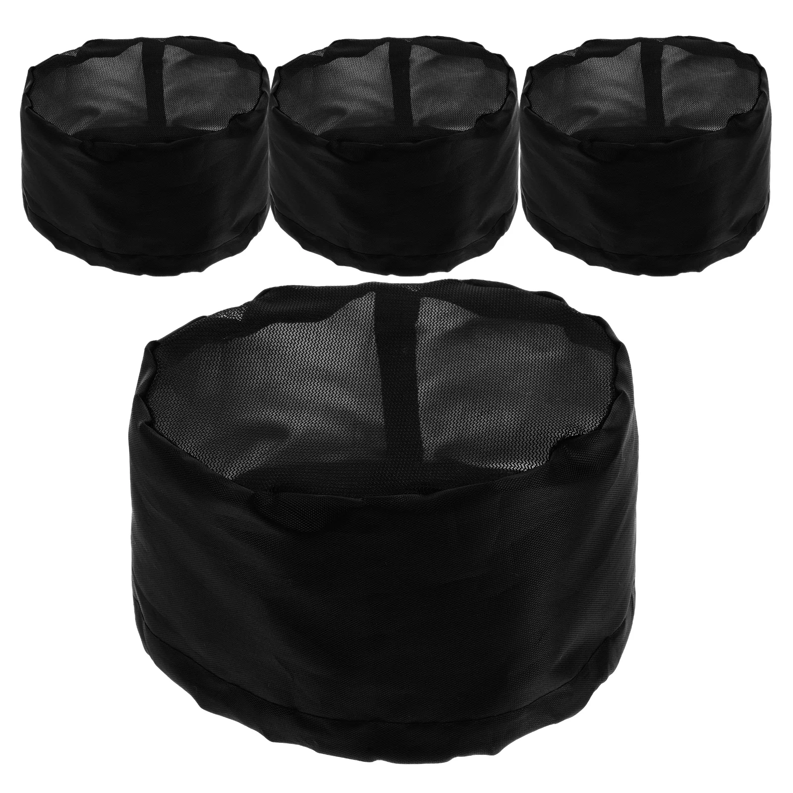 

4pcs Grow Tent Vent Cover Oxford Mesh Durable Easy Install Hydroponic Ventilation Filter Airflow Screens Indoor Outdoor Rv Grow