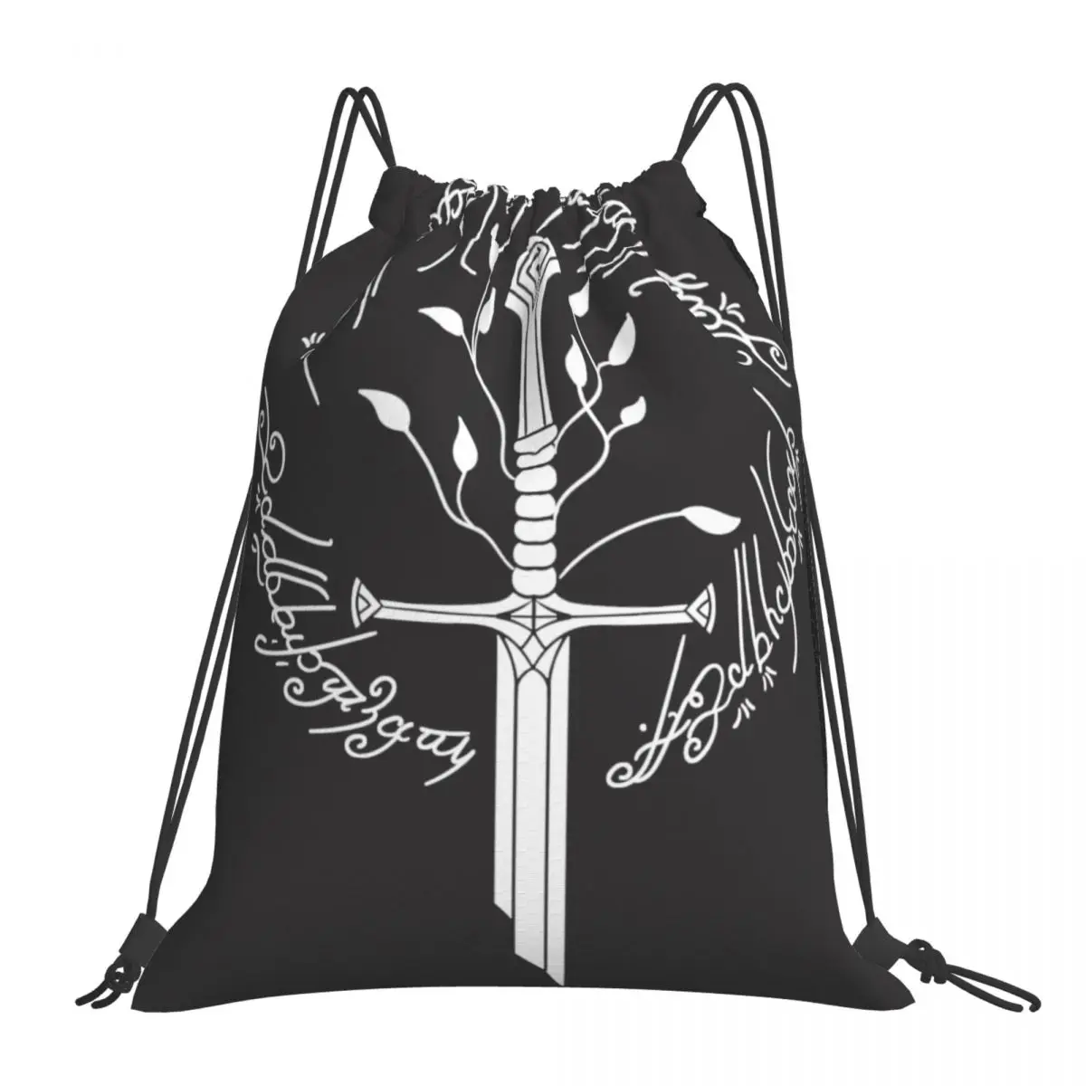 

Lord Of The Ring Drawstring Bags Gym Bag Unisex Sports Gym Bag Fitness Building Muscle Shopping Sackpack