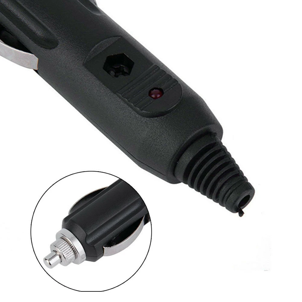 

Connector Car Cigar Lighter Plugs Replacement Supplies Tools 12V Accessory Black For Car/Van For Vehicle Motor