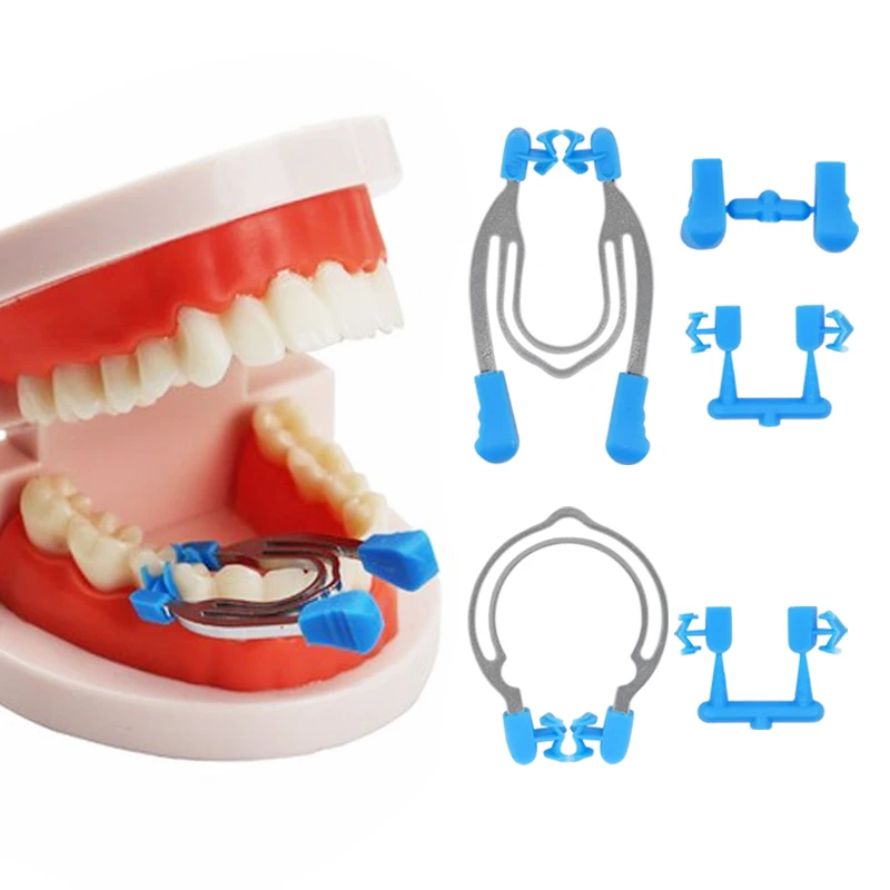 

Dental Matrix Sectional Contoured Matrices Clamps Wedges Metal Spring Clip Rings Dentistry Lab Material