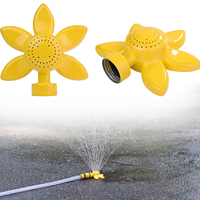 Garden Sprinkler Sunflower Lawn Sprinkler Plant Watering Nozzle, Gentle Water Flow, Suitable For Children To Play Outdoors