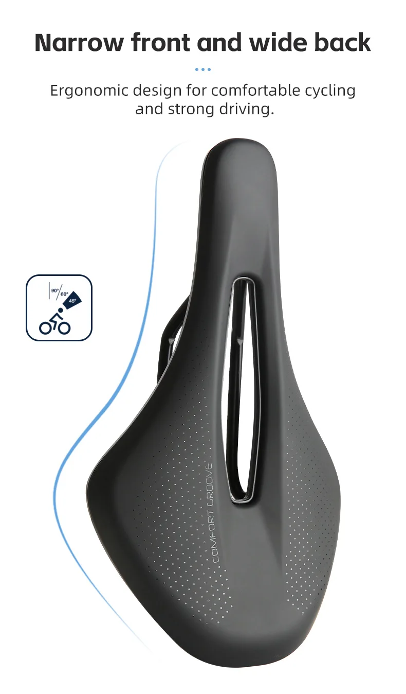 SELLE ROYAL Ultraleichter Mountainbike-Sattel MTB Kurze Nase Hohl Atmungsaktiv Straßen-Gravelbike-Sitzkissen Wasserdicht – Detail 7