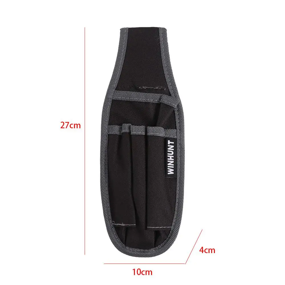 

Износостойкая поясная сумка для инструментов из ткани Оксфорд, многослойная, водонепроницаемая, утолщенная, для электрика, для хранения и обслуживания инструментов