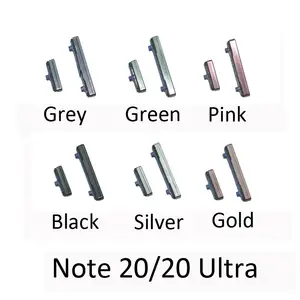 Bilashmart Power Volume Button Samsung Note 20 Ultra Phone Housing On Off Key Note 20 Note20