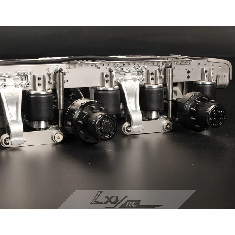 ชุดระบบกันสะเทือนแบบถุงลม 4 ตัว / 8 ตัว ขนาด 1:14 สำหรับรถบรรทุก Tamiya RC รุ่น SCANIA 770S R620 VOLVO BENZ Arocs MAN TGX