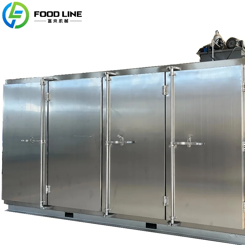 Tunnel Style IQF Freezer Commercial Individual Quick Freezing Machine for Seafood and Berries