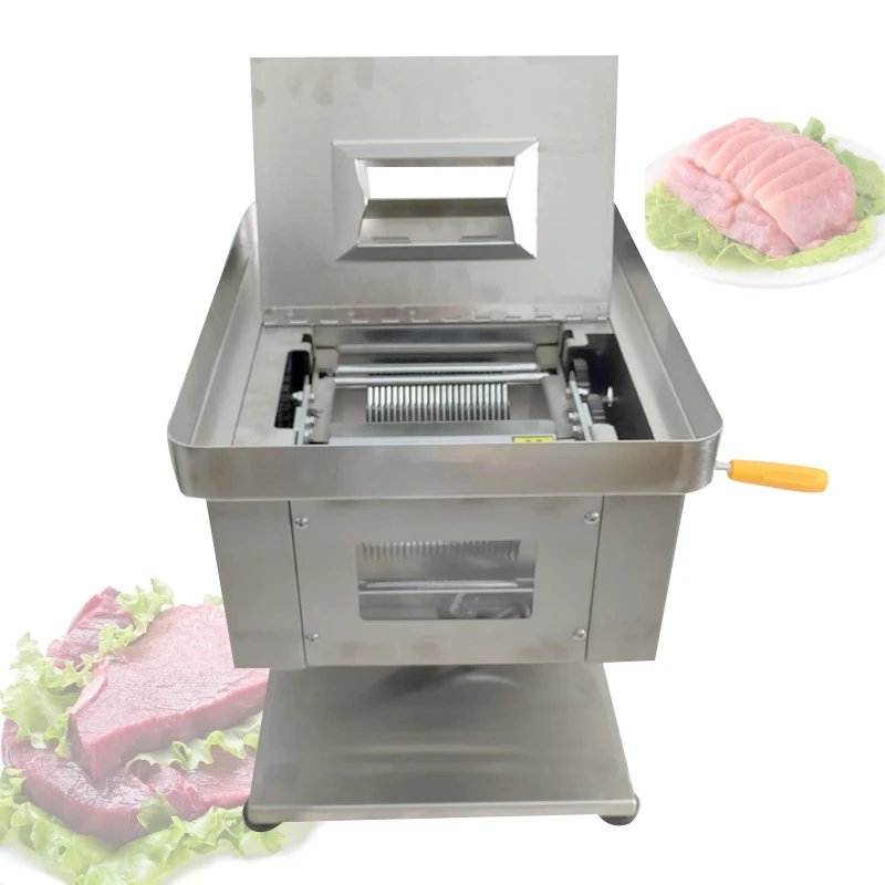 Commercial Home Electric Meat Slicer Automatic Slicer Multi-functional Stainless Shred Slicer Cutter Meat Grinder Machine