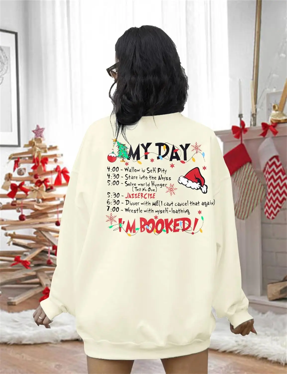Merry Christmas Sweatshirt Casual Fashion Comfortable Long Sleeve Design Autumn and Winter Hoody Thermal Hoodie Tracksuit Hoody