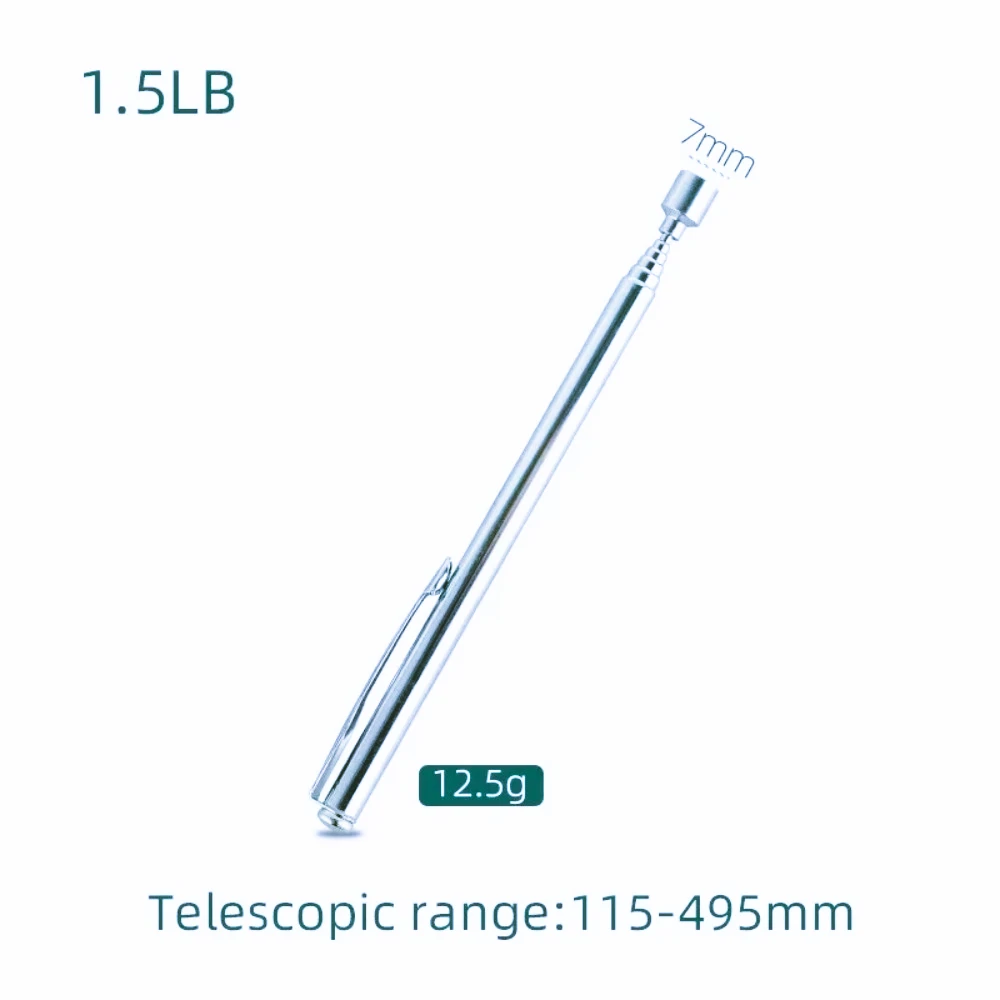 ZF-T Herramienta  recogida  pluma magnética telescópica, varilla  recogida estilo pluma extensible para mantenimiento  m
