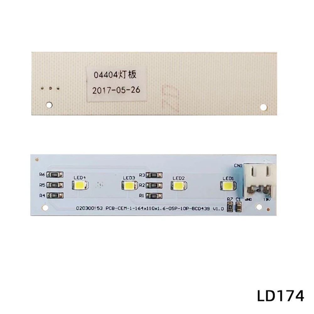 

For Skyworth Refrigerator Refrigeration Lighting Strip BCD-435WY 010300153 DC12V Fiberboard LED Light Bar Refrigerator Parts
