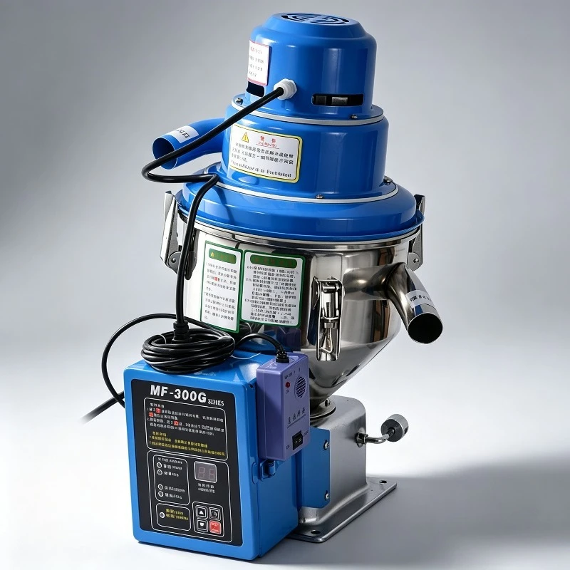 MF-300G Automatic Vacuum Feeding Machine Injection Molding Machine Stand Alone Type Plastic Particle Suction Feeder Machine