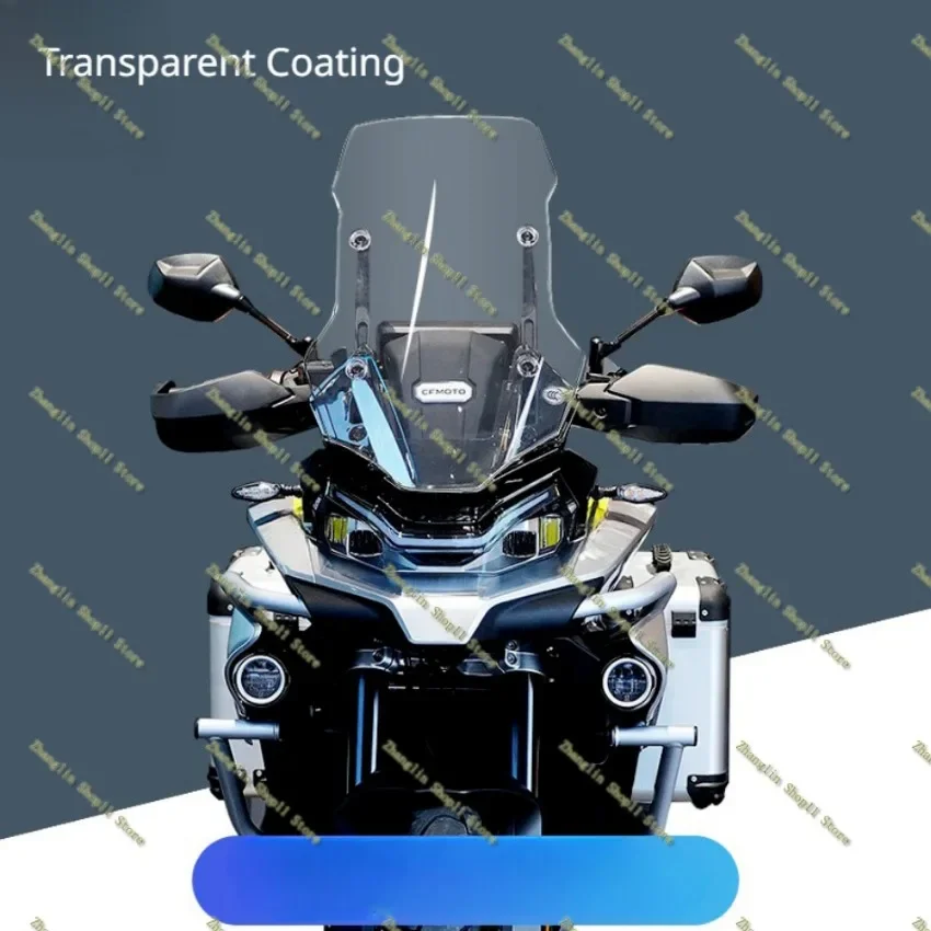 800MT H:51/56/61/66CM W:47/51CM High Quality Transparent Motorcycle Windshield Windscreen Front Glass for CFMOTO 800 MT 800MT