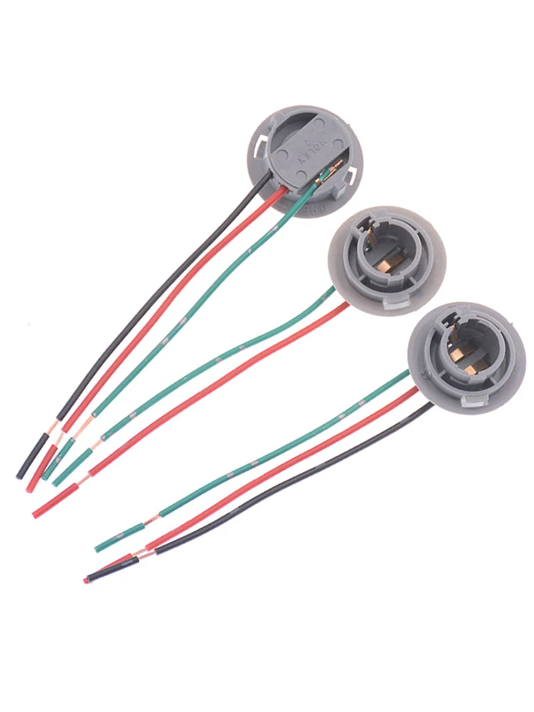 Douille d'ampoule de lampe de voiture, adaptateur de feu stop, 1156, 1157, BA15S, BAY15D, 1 pièce