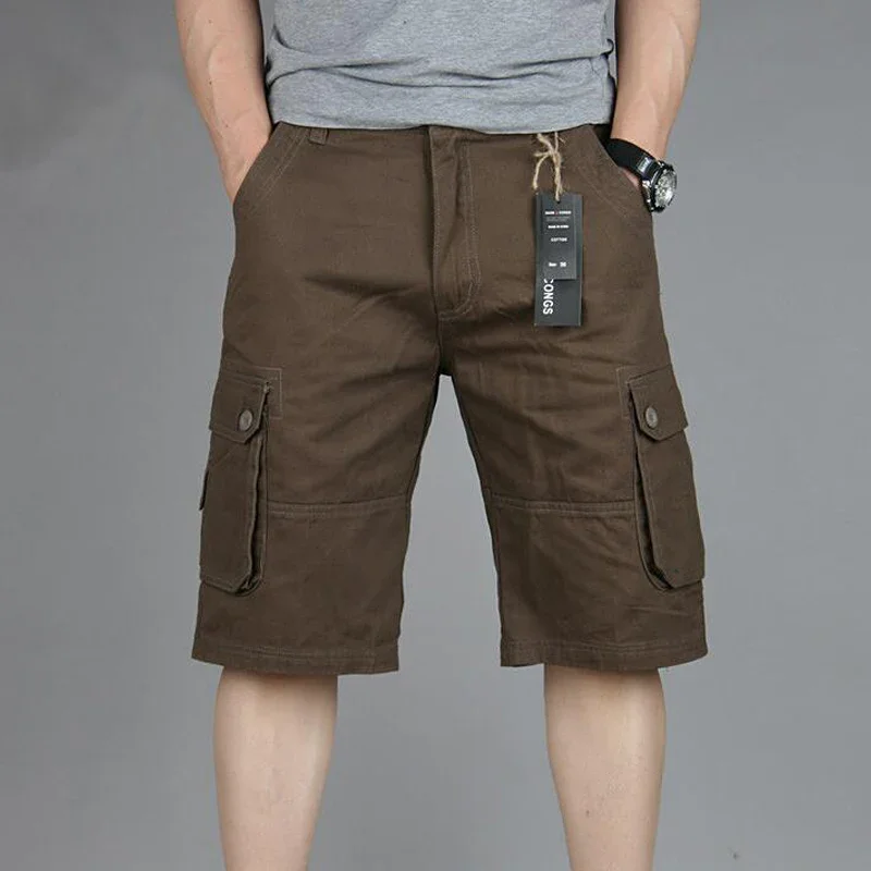 Cargo Short Heren Zomer Casual Mulit-Pocket Shorts 2024 Heren Joggers Shorts Broek Heren Ademend Groot Groot 42 44 46 Grote Maat