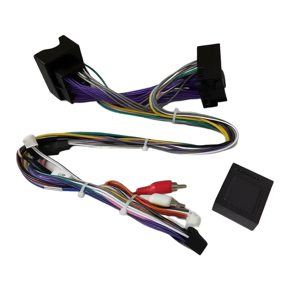 Black 16 Pin Power Harness Wear-resistant Material Non-deformation Structure Stable Load-bearing Firm Mounting Design