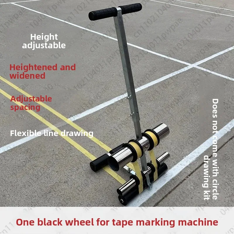 Tape Marking Tool, Basketball Court Line Marker, Masking Tape Applicator, Floor Tape Applicator