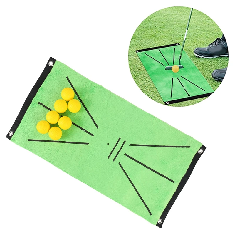 Golf Training Mat,Golf Practice Mat,Training Auxiliary Game,Portable Golf Practice Turf Mat Suitable For Indoor Outdoor