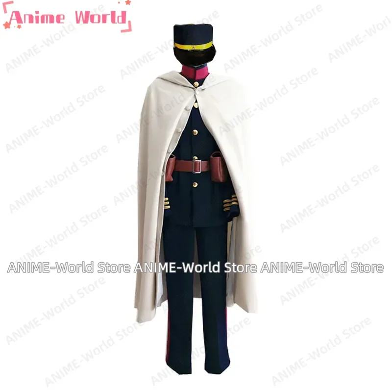 

《Custom Size》Hyakunosuke Ogata Uniform Anime Game Cosplay Costume Halloween Christmas with Hat Customized