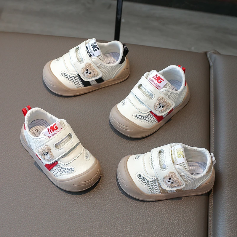 

Летние детские кроссовки из сетчатой ткани, дышащие детские кроссовки, эргономичная обувь на мягкой подошве для маленьких мальчиков и девочек, обувь для малышей