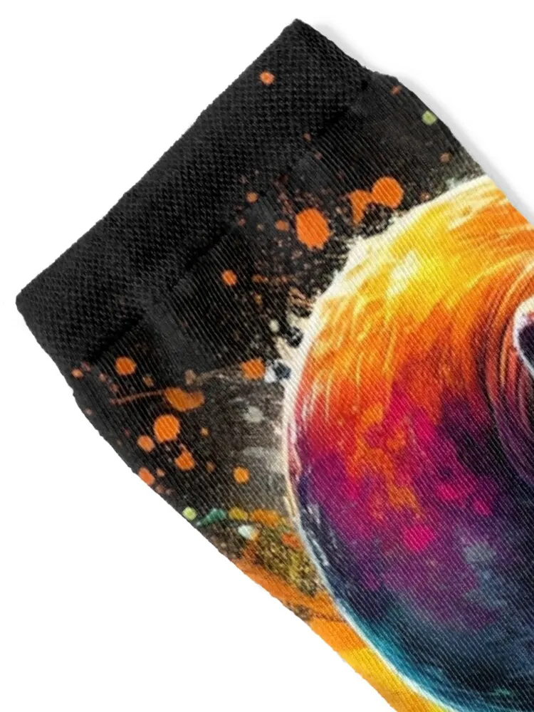 Tentacle Spectacle Socks bright garter winter thermal Lots anti-slip Socks Female Men's