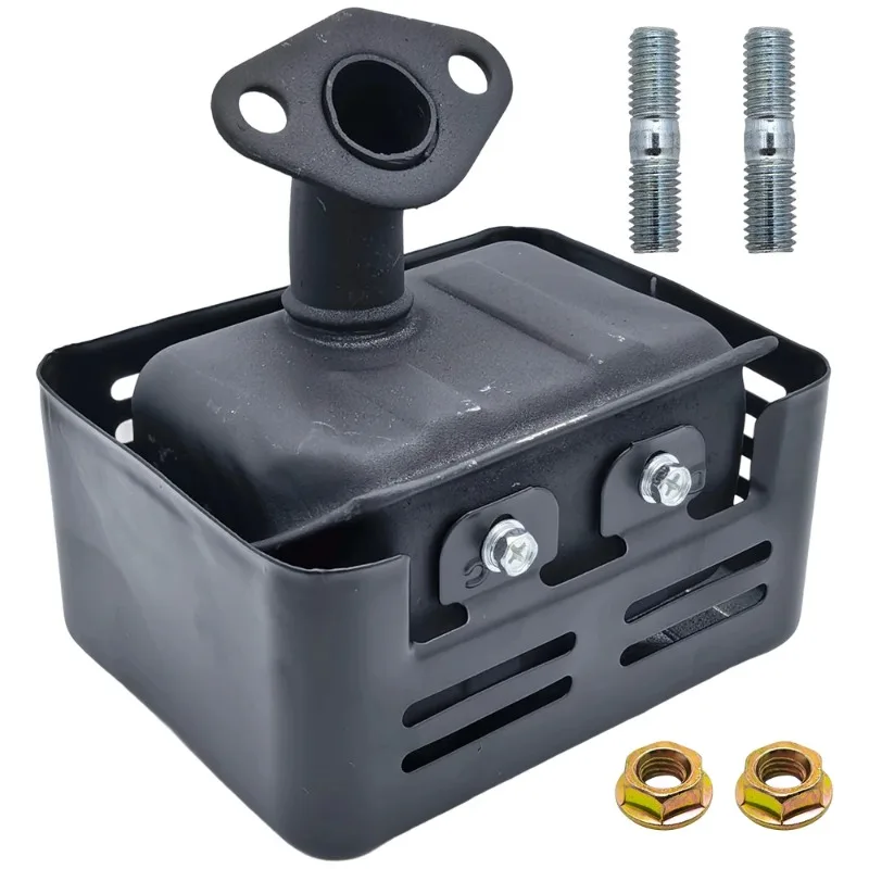 

Durable exhaust muffler with nut kit GX120 GX160 GX200 168F engine generator replacement part 18310-ZF1-000